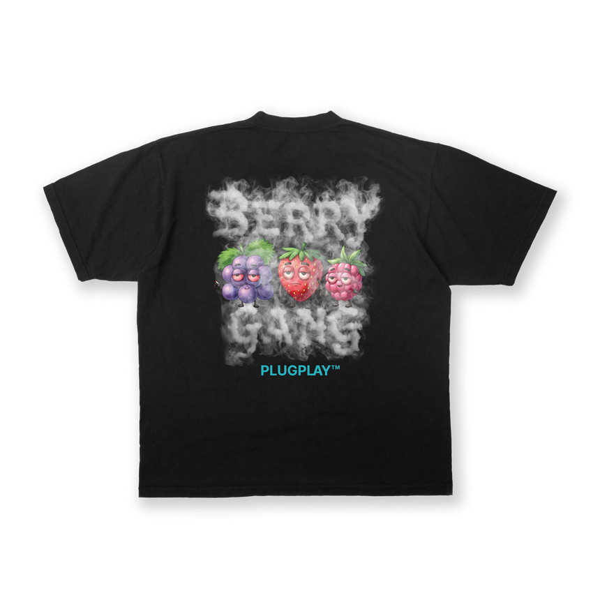 BERRY FADED TEE