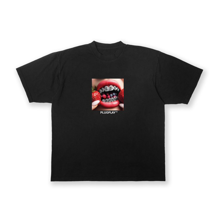 BERRY FADED TEE