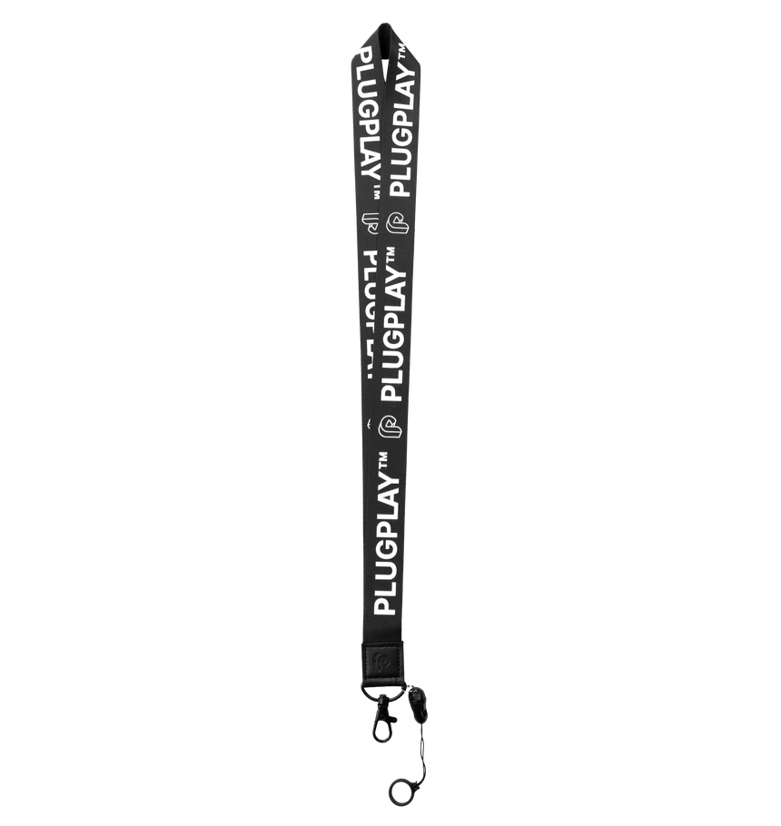 PLUGPLAY™ Black Lanyard