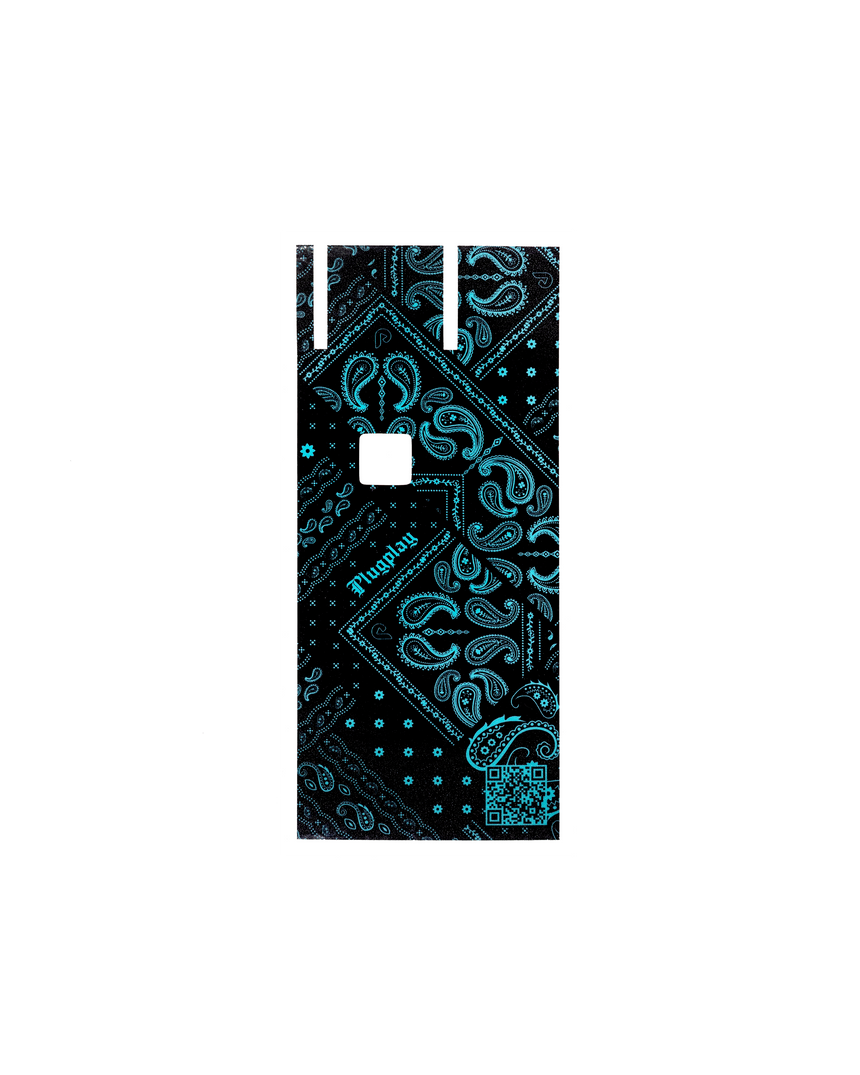 Aqua Paisley PLAY™ Battery Skin