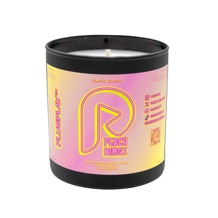 PEACH RINGZ CANDLE