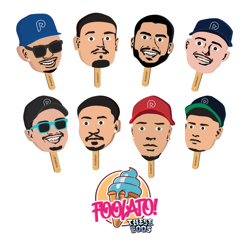 FOOLATO STICKER PACK (9)