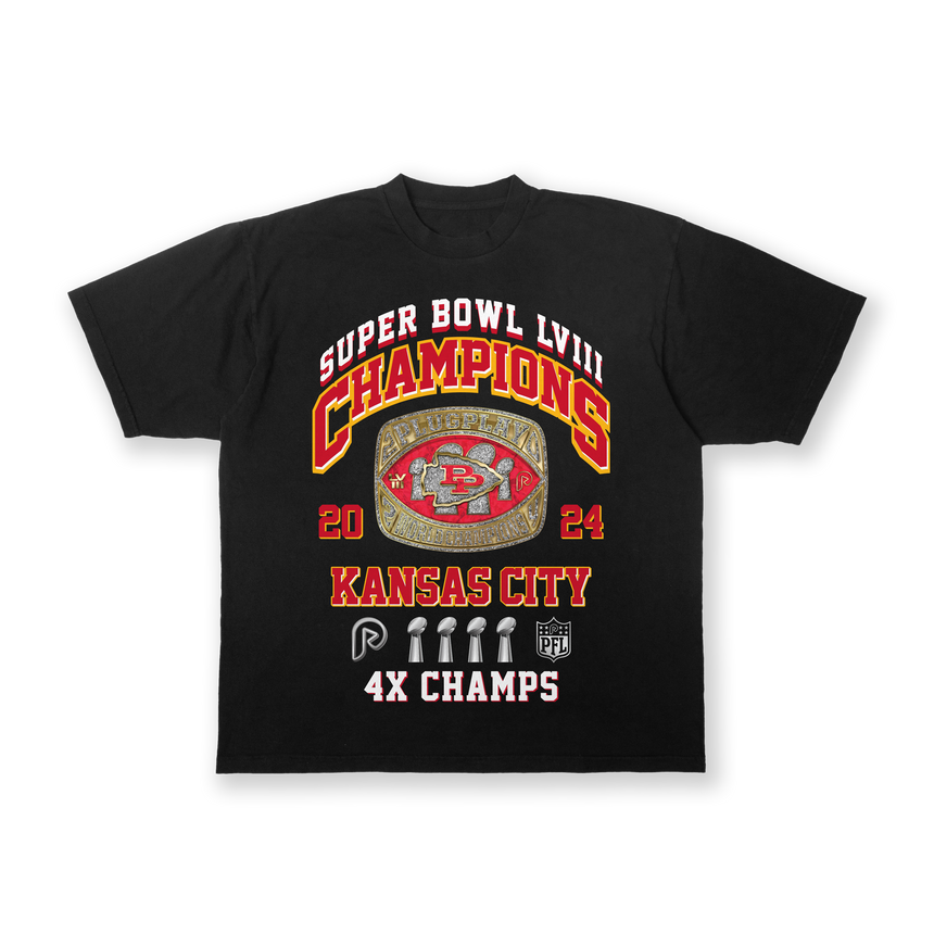 SUPER BOWL CHAMPS 2024 KC TEE