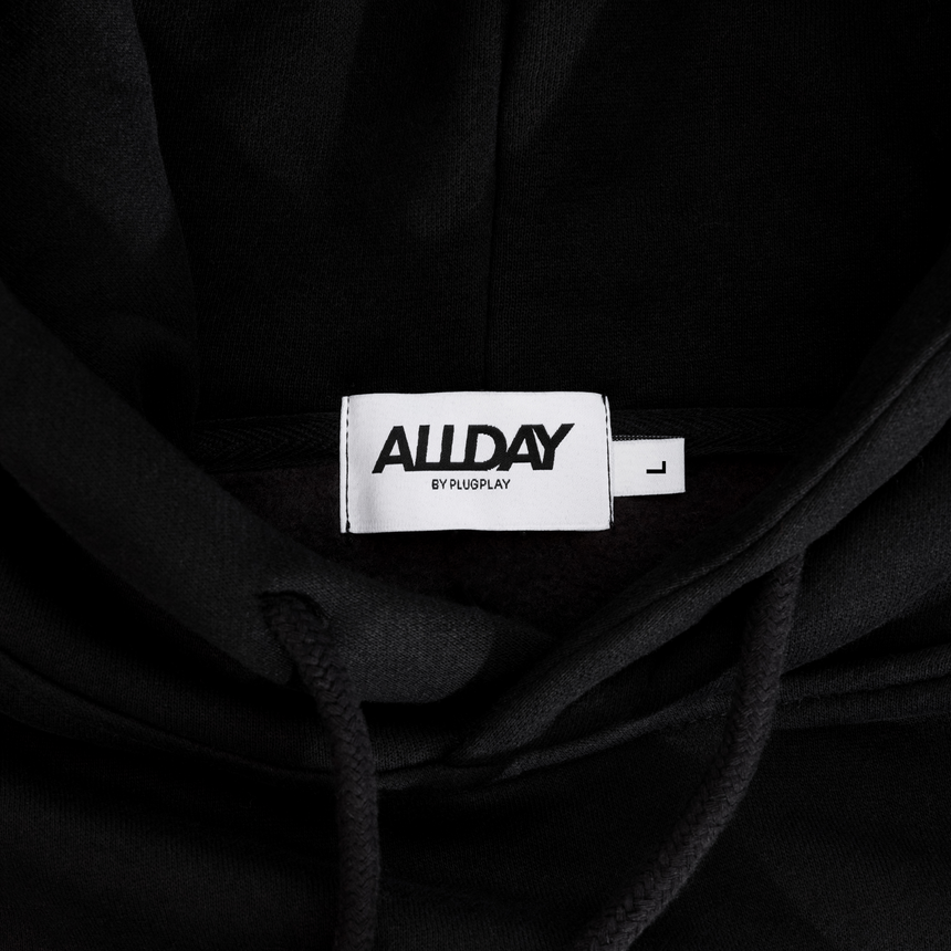 'ALLDAY' Hoodie - Black