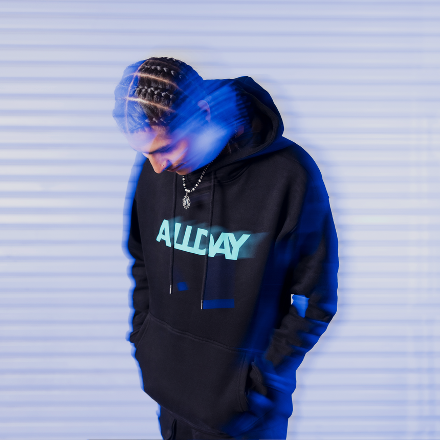 'ALLDAY' Hoodie - Black