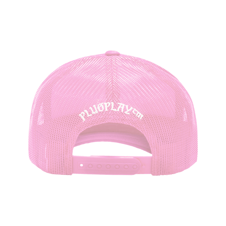 'P' Trucker Hat - Pink