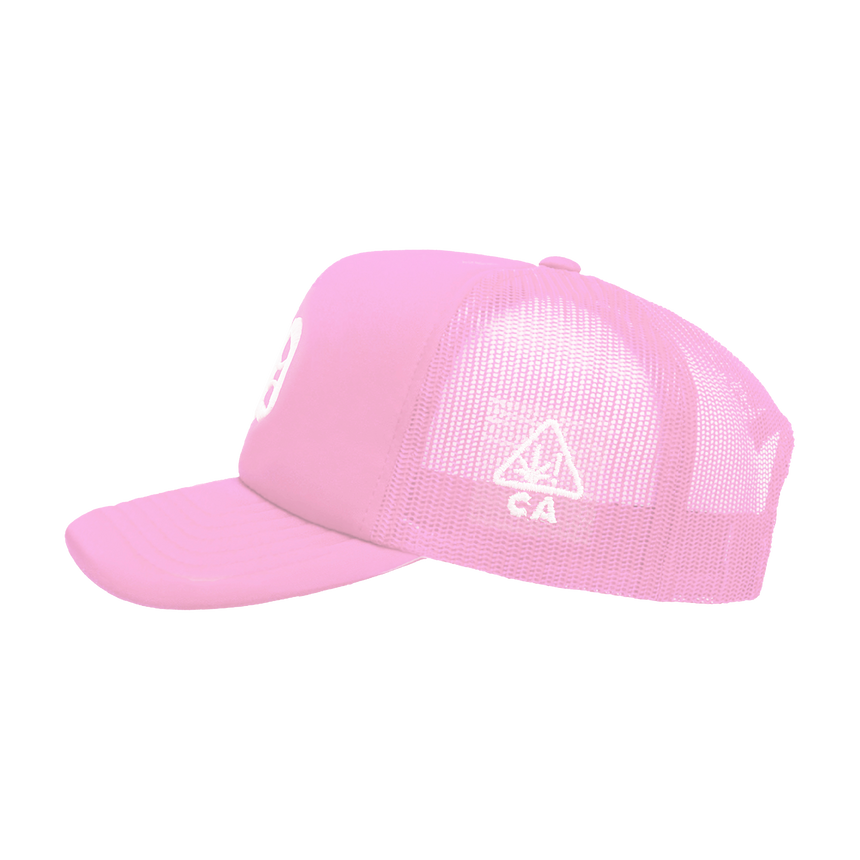 'P' Trucker Hat - Pink